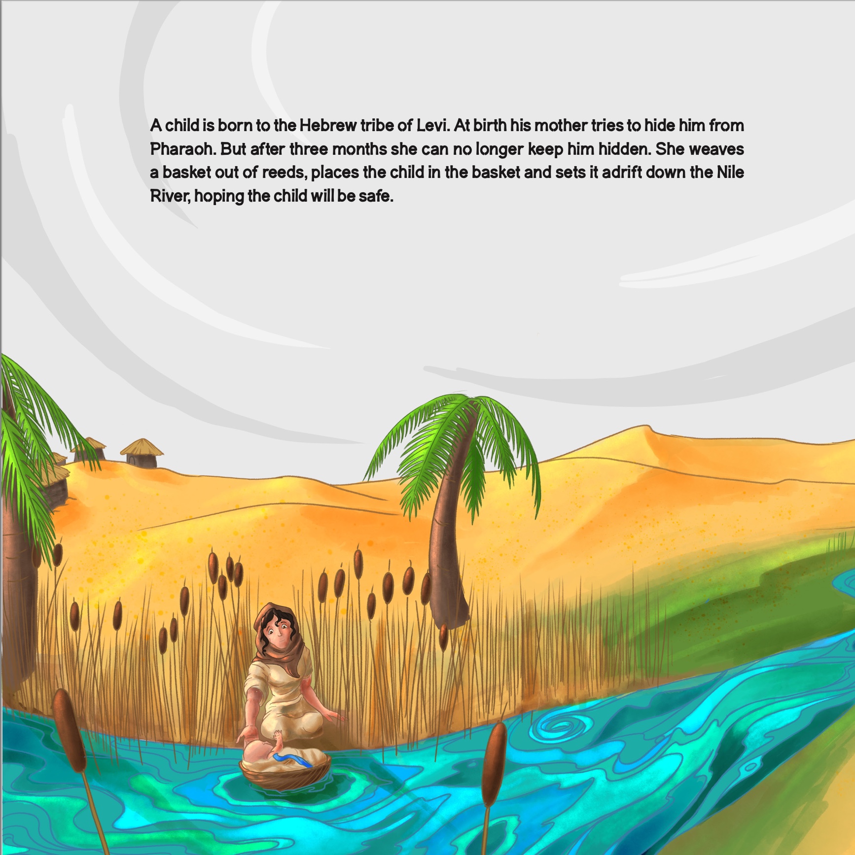 Exodus Moses In Basket