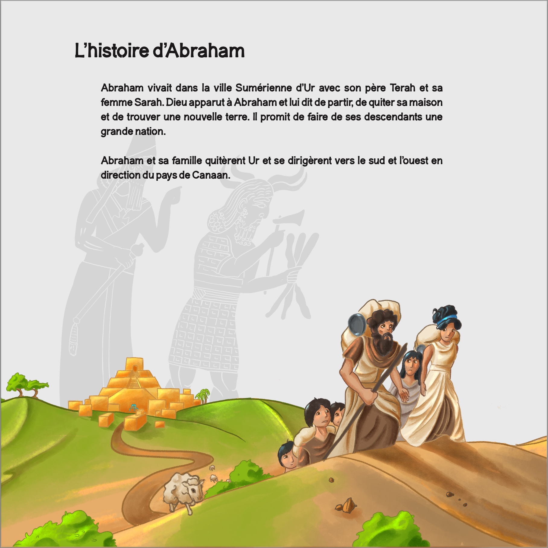 L’Histoire D’Abraham Bible