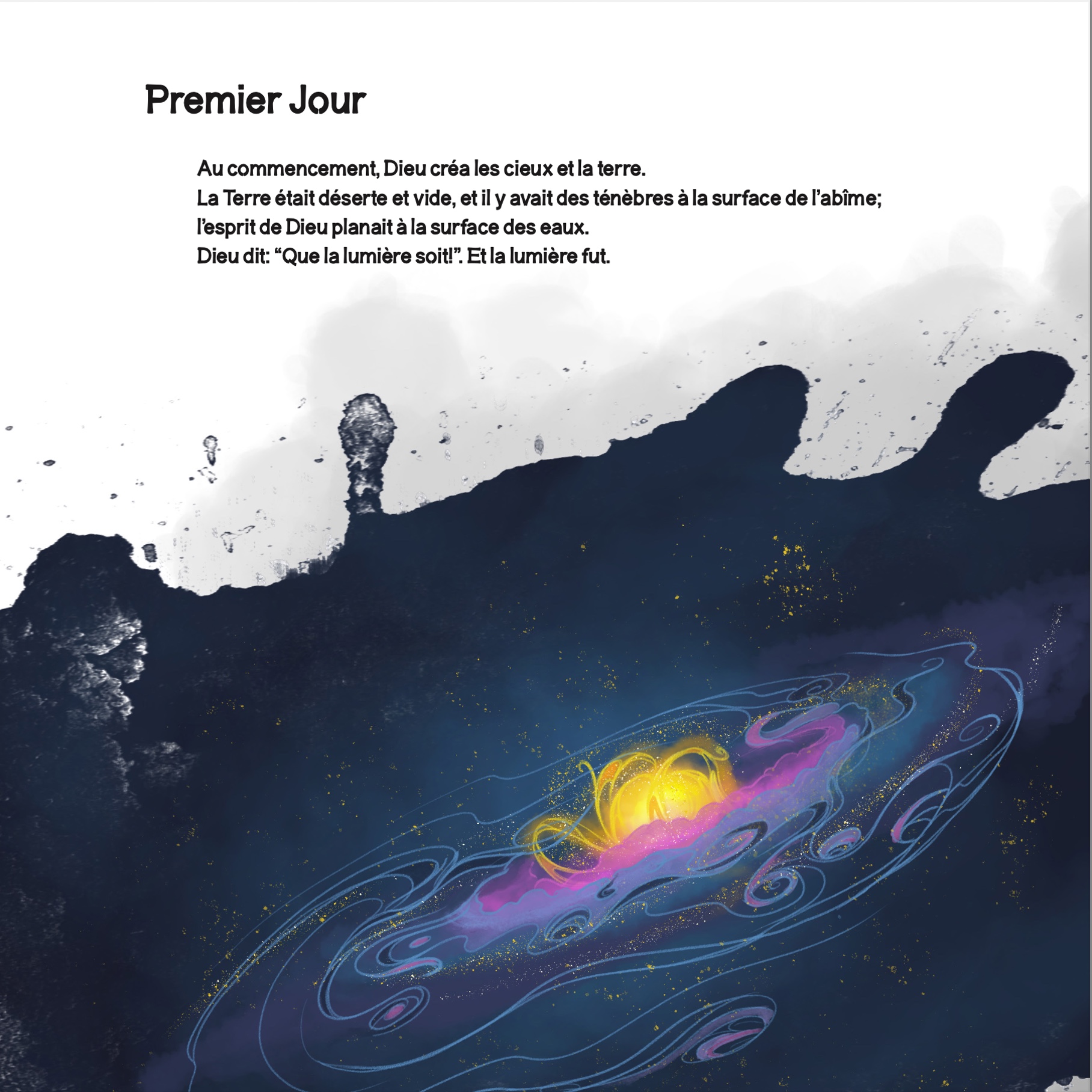 Jours de Création Genesis Bible