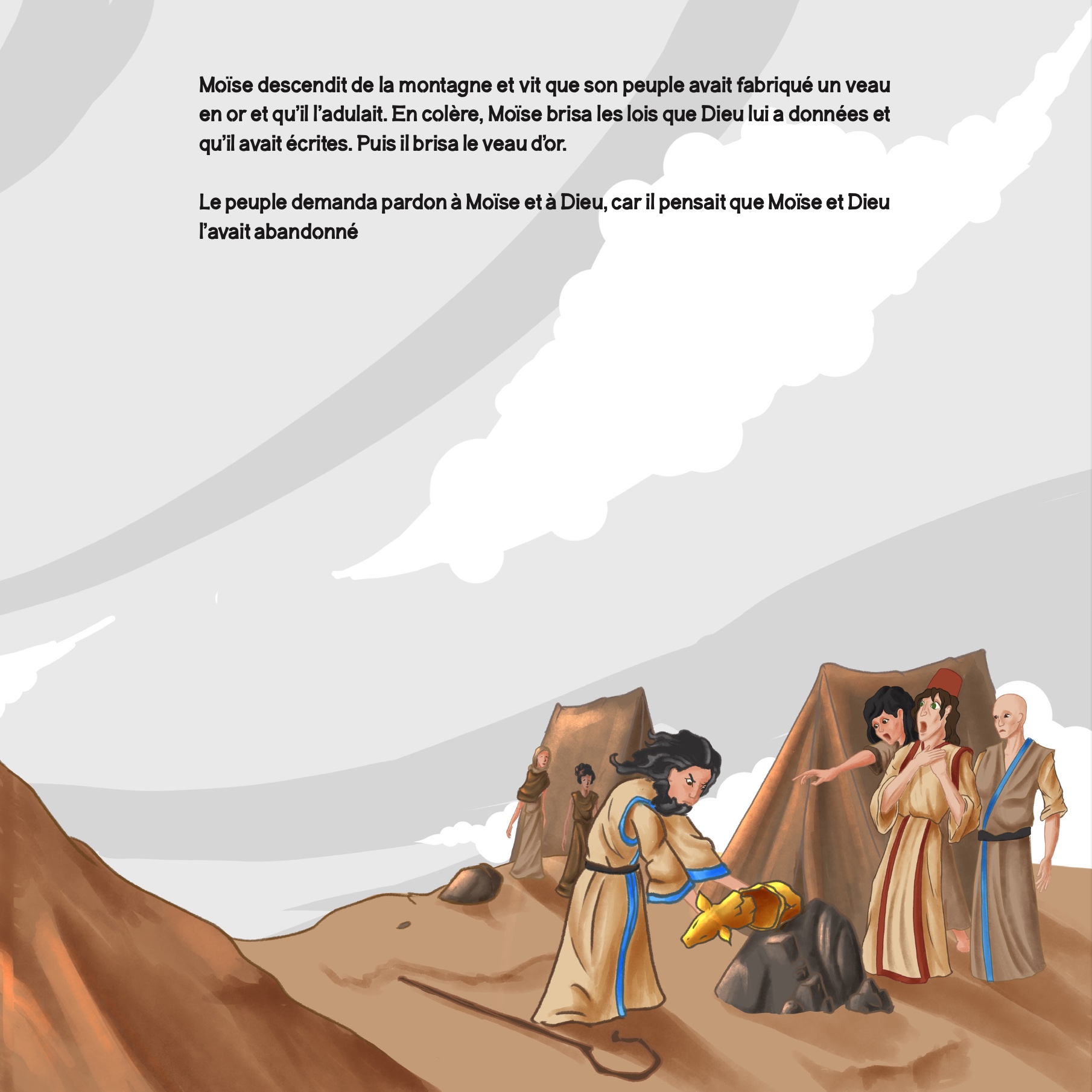 l’Exode Moïse Veau Doré