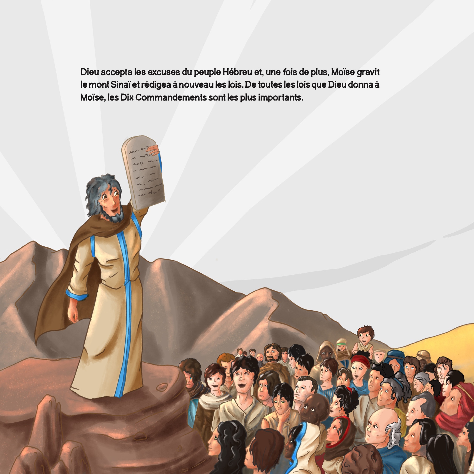 l’Exode les Dix Commandements