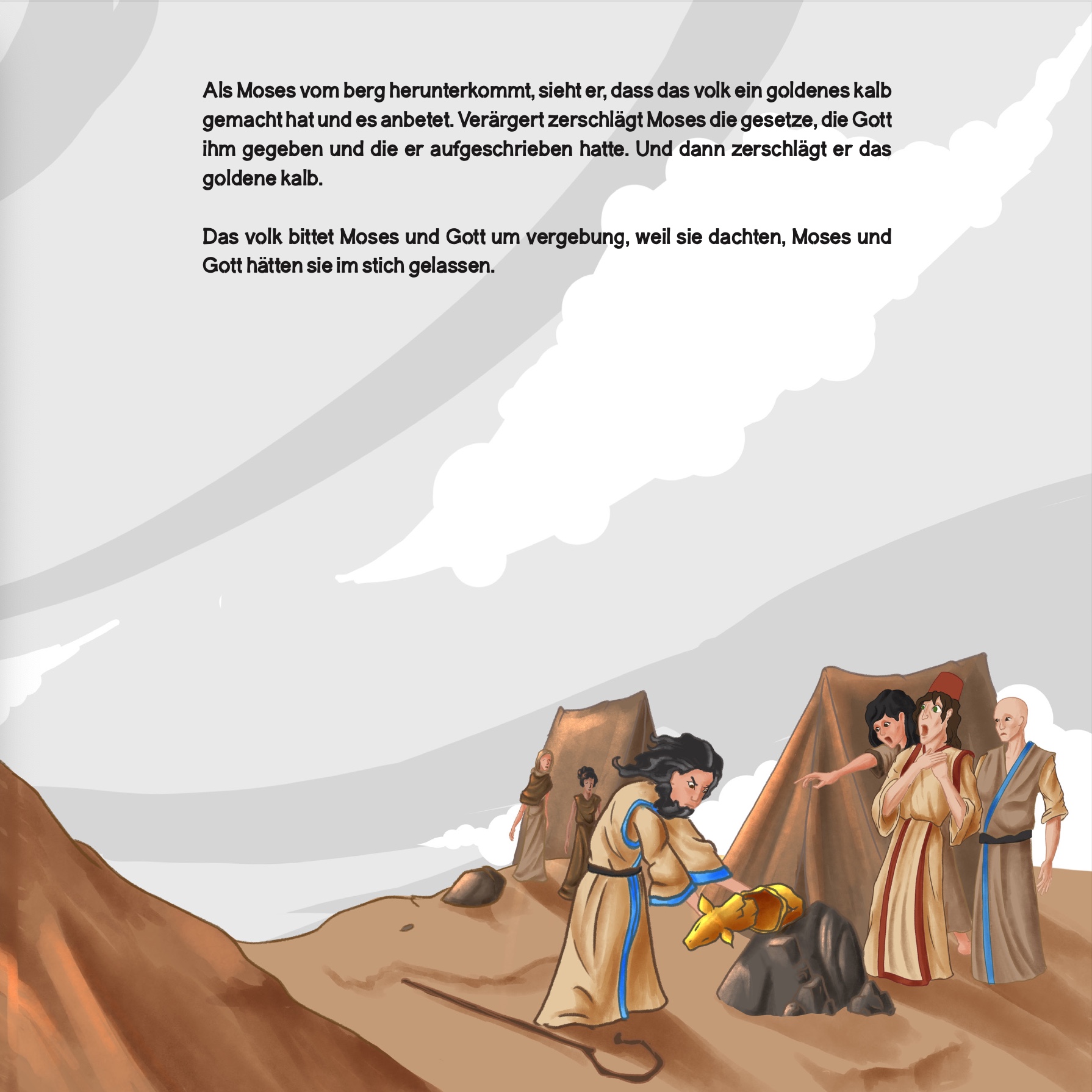 Exodus Moses Goldene Kalb